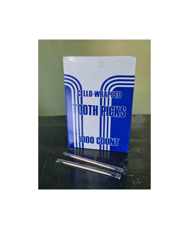 Cellophane Wrapped Toothpicks (1 Box)